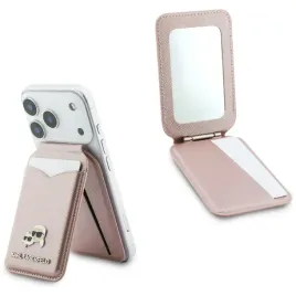 portfel-z-lusterkiem-karl-lagerfeld-stand-mirror-magsafe-rozowy