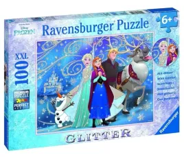 puzzle-100-kraina-lodu-blyszczacy-snieg-xxl-brokat