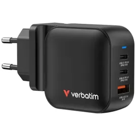 ladowarka-sieciowa-verbatim-mini-gan-70w-2xusb-c-pd-1xusb-a-qc-3-0