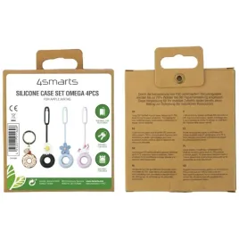 etui-4smarts-set-omega-silikonowe-4-szt-do-airtag-wielokolorowe