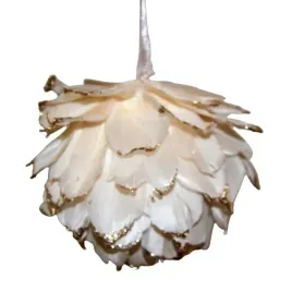 wiszacy-kwiat-piora-bez-ecru-sredni-12x14-19cm