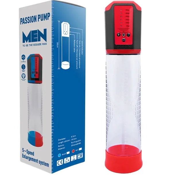 Automatyczna pompka do powiększania penisa - PASSION PUMP - USB Boss Series