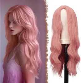peruka-dluga-falowana-55cm-do-cosplay-imprez-roz-pastelowy
