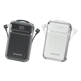 awei-powerbank-p89k-10000mah-385w-czarny-black-kable-pd-lightning