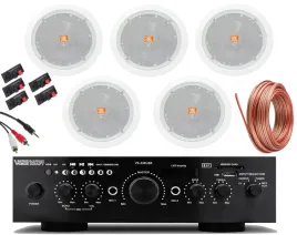 glosniki-sufitowe-jbl-13cm-wzmacniacz-bluetooth-radio-salon-sklep-kawiarnia