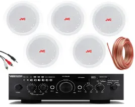 naglosnienie-sufitowe-glosniki-jvc-dwudrozne-wzmacniacz-radio-bluetooth-usb
