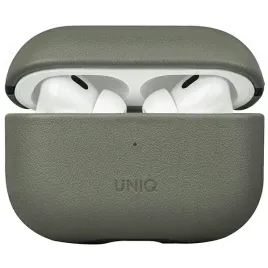 uniq-etui-terra-airpods-pro-2-gen-genuine-leather-zielony-lichen-green