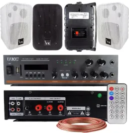 kolumny-na-sciane-naglosnienie-110v-radiowezel-bluetooth