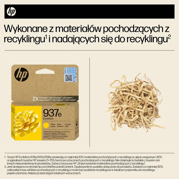 tusz-hp-937e-yellow-evomore