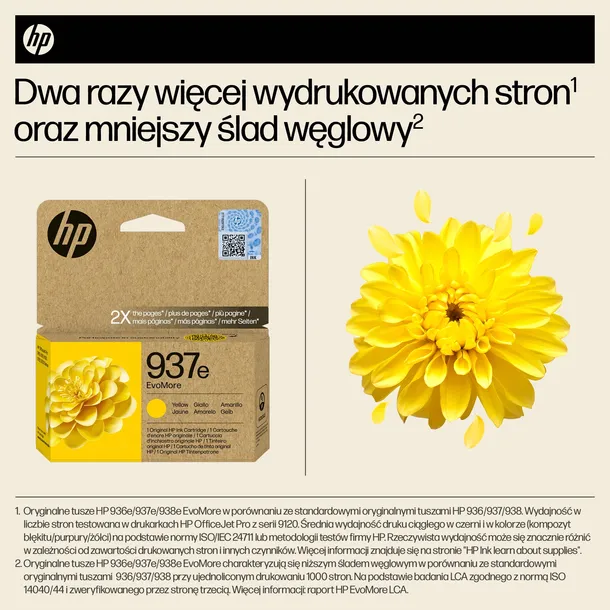tusz-hp-937e-yellow-evomore