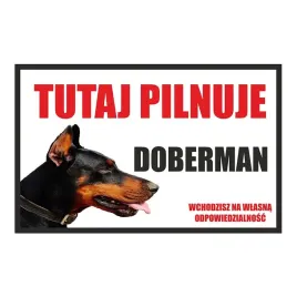 tabliczka-tutaj-pilnuje-doberman