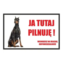 tabliczka-ja-tutaj-pilnuje-doberman-2