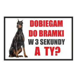 tabliczka-dobiegam-do-bramki-doberman-2