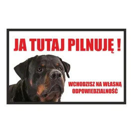 tabliczka-ja-tutaj-pilnuje-rottweiler