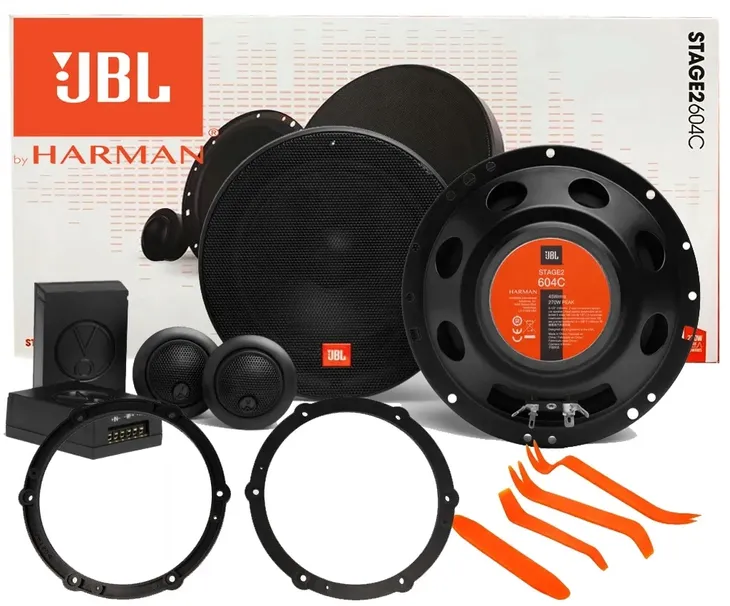 JBL STAGE2 604C GŁOŚNIKI CITROEN C1 C3 C4 C5 BERLINGO DISPATCH DS3 JUMPY