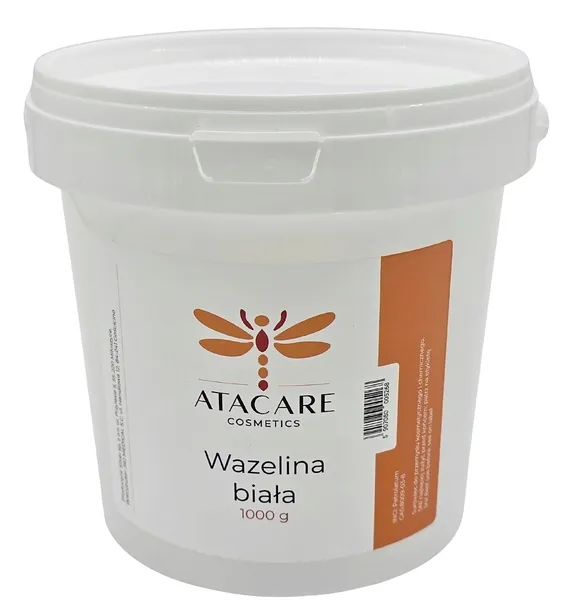Wazelina kosmetyczna biała 1 kg czysta bez dodatków ATACARE COSMETICS
