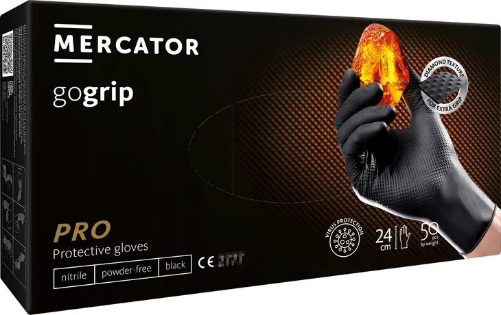 RĘKAWICE RĘKAWICZKI GO GRIP MERCATOR ROZ.L