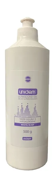Żel do USG Unidem white 500 ml
