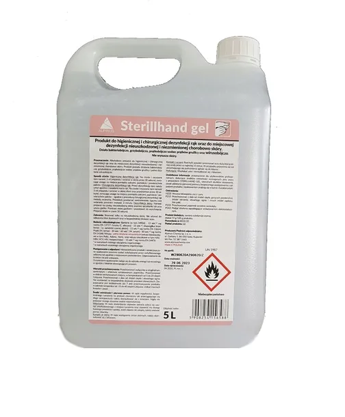 ŻEL DO DEZYNFEKCJI RĄK I SKÓRY STERILLHAND 5 L