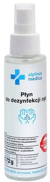 Preparat do dezynfekcji Alpinus Sterillhand płyn 100ml