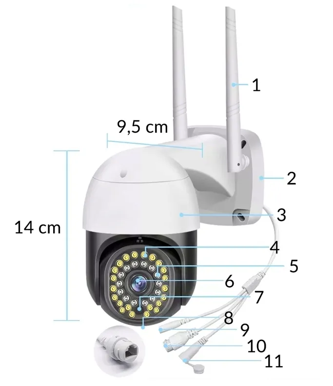 kamera-ip-3mp-heckermann-c19