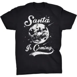 santa-is-coming-koszulka-swiateczna-mikolaj-sanie