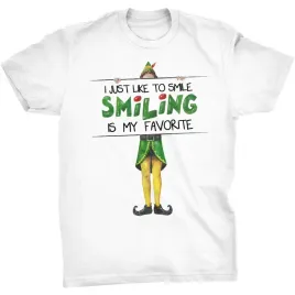 elf-i-just-like-to-smile-koszulka-swiateczna-buddy