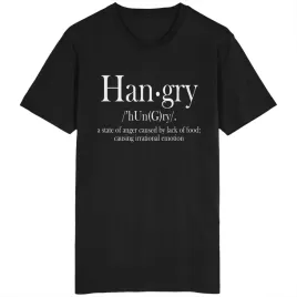 hangry-koszulka-hungry-glodny-jedzenie-definicja