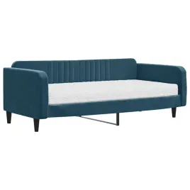 niebieskie-lozko-dzienne-2-w-1-z-materacem-223-x-110-x-75-cm