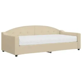 kremowe-lozko-dzienne-2-w-1-z-materacem-223-x-100-x-75-cm