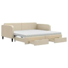 kremowa-lezanka-rozkladana-2-w-1-z-szufladami-223-x-110-x-75-cm