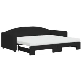 czarna-sofa-z-funkcja-spania-223-x-100-x-75-cm-2-materace-90-x-200-cm