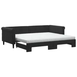 czarna-sofa-z-funkcja-spania-229-x-100-x-68-cm-aksamit-2-materace
