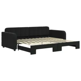 czarna-rozkladana-lezanka-2-w-1-z-aksamitu-224-x-100-x-71-cm