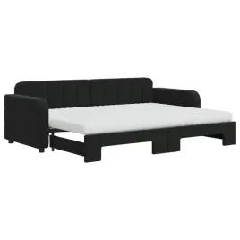 czarna-lezanka-2-w-1-z-piankowymi-materacami-wymiary-223-x-91-x-71-cm
