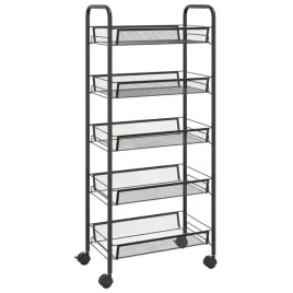 wozek-organizacyjny-z-zelaza-czarny-46x26x105-cm-4-kola-2-z-hamulcam