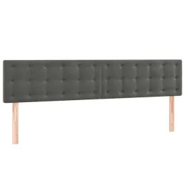 zaglowek-lozka-aksamitny-ciemnoszary-160-x-5-x-78-88-cm