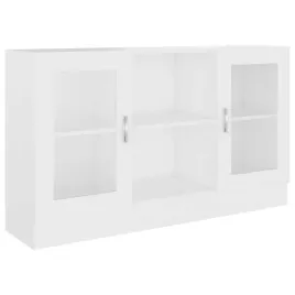 witryna-szafka-biala-z-drewnopochodnego-materialu-i-szkla-120x305x70-cm