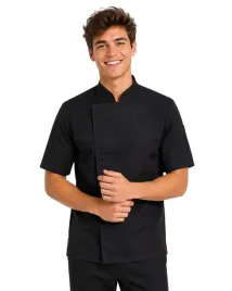 bluza-kucharska-czarna-meshair-pro-krotki-rekaw-oddychajaca-roz-l
