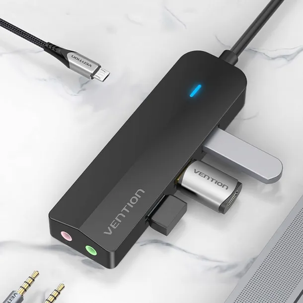 vention-hub-usb-c-usb-3x-3-0-jack-micro-b-15cm