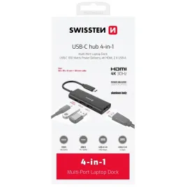 hub-4w1-usb-c-100w-hdmi-4k-2x-usb-a-aluminiowa-obudowa-swissten