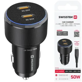 ladowarka-samochodowa-2x-usb-c-pd-50-w-kabel-usb-c-1m