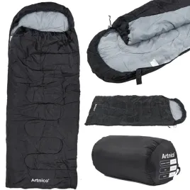 spiwor-turystyczny-2w1-z-kapturem-210-x-75-cm-lekki-950-g-koldra-czarny