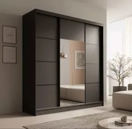 szafa-przesuwna-200-cm-czarna-z-lustrem-do-sypialni-keri