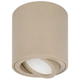 oprawa-halogenowa-gu10-lampa-sufitowa-tuba-led-natynkowa-spot-bezowa