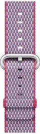 oryginalny-pasek-apple-watch-woven-nylon-berry-check-42mm