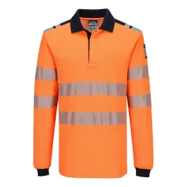 koszulka-polo-pw3-hvo-portwest-fr734-pomaranczowy-granatowy-r-xxl