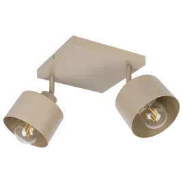 lampa-sufitowa-halogenowa-kinkiet-oprawa-spot-2x-e27-bezowa