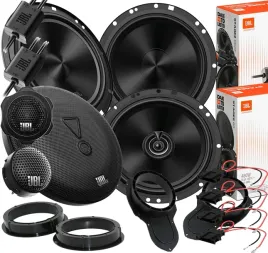 jbl-4-mocne-glosniki-zwrotnice-vw-passat-b6-b7-cc-alltrack-przod-tyl