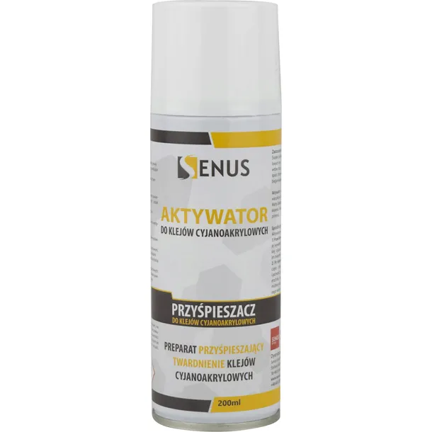 Senus aktywator klejów cyjanoakrylowych 200 ml spray